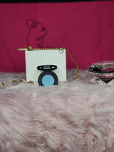 Load image into Gallery viewer, Rich Aqua- Mineral Shadow- Hinged Matte Black