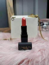 Load image into Gallery viewer, Salmon Rose Lipstick- BLK SQ w/BLK Shiny Band