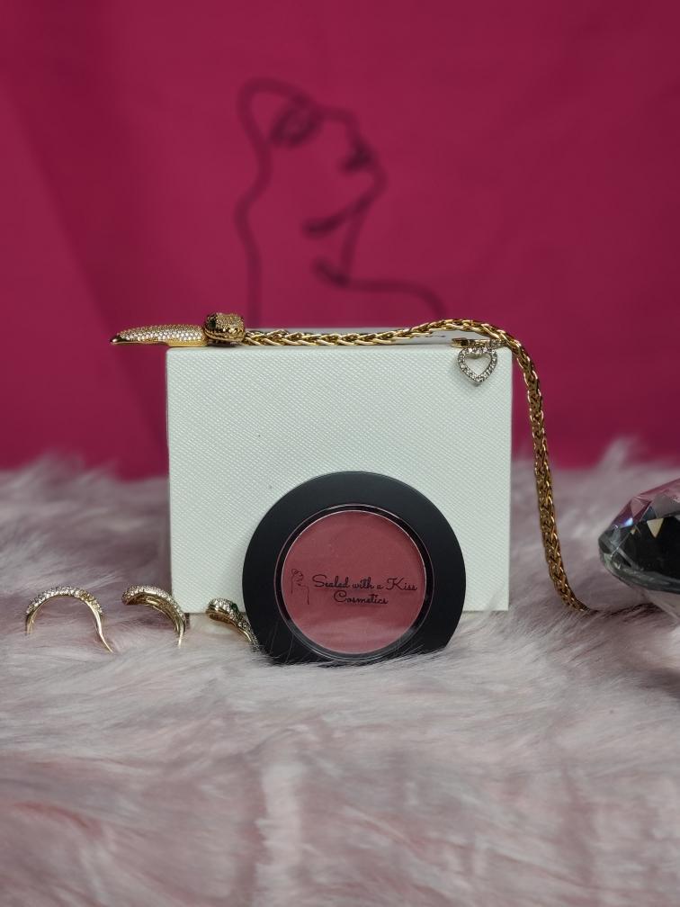 Mulberry- Mineral Blush- Hinged Matte Black